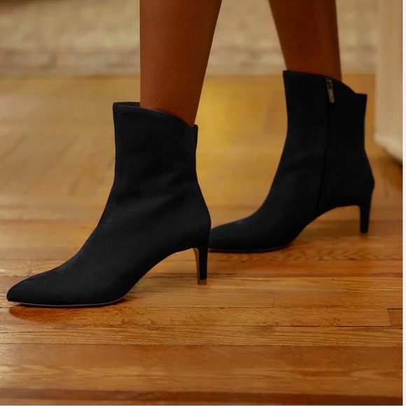 Sam Edelman Shoes - Sam Edelman USHA ANKLE BOOTIE black suede